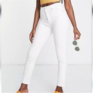 Madewell Women's Bright White Skinny Jeans